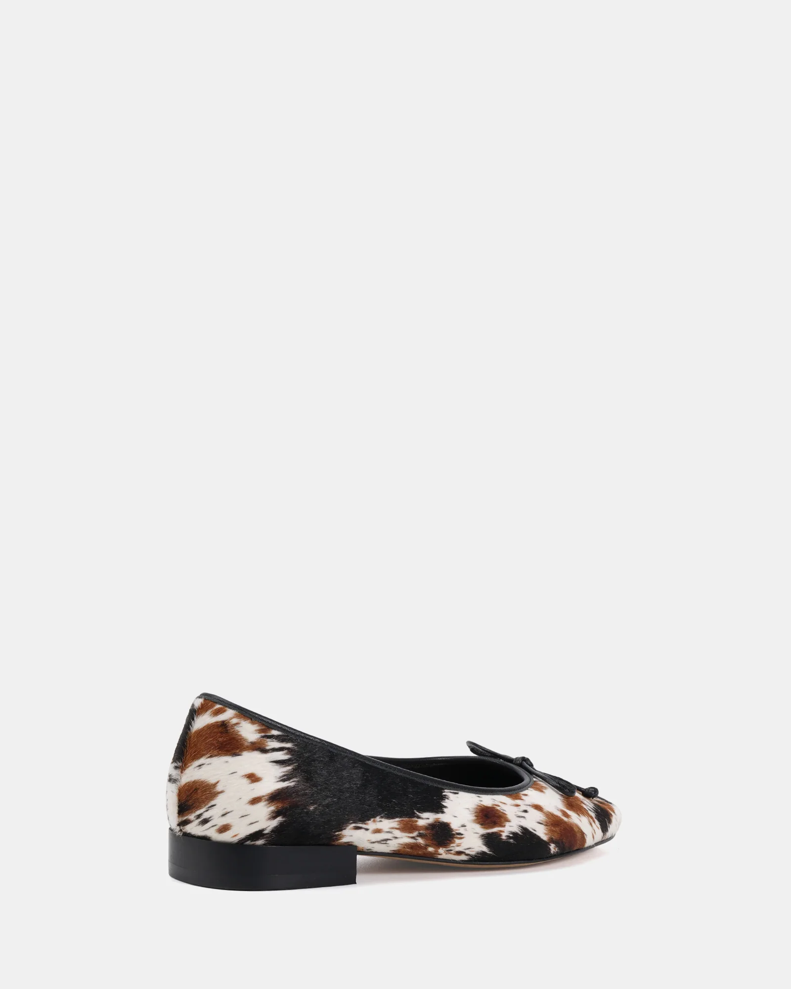 Armenia Cowhide Print Leather Ballet Flat - Image 5
