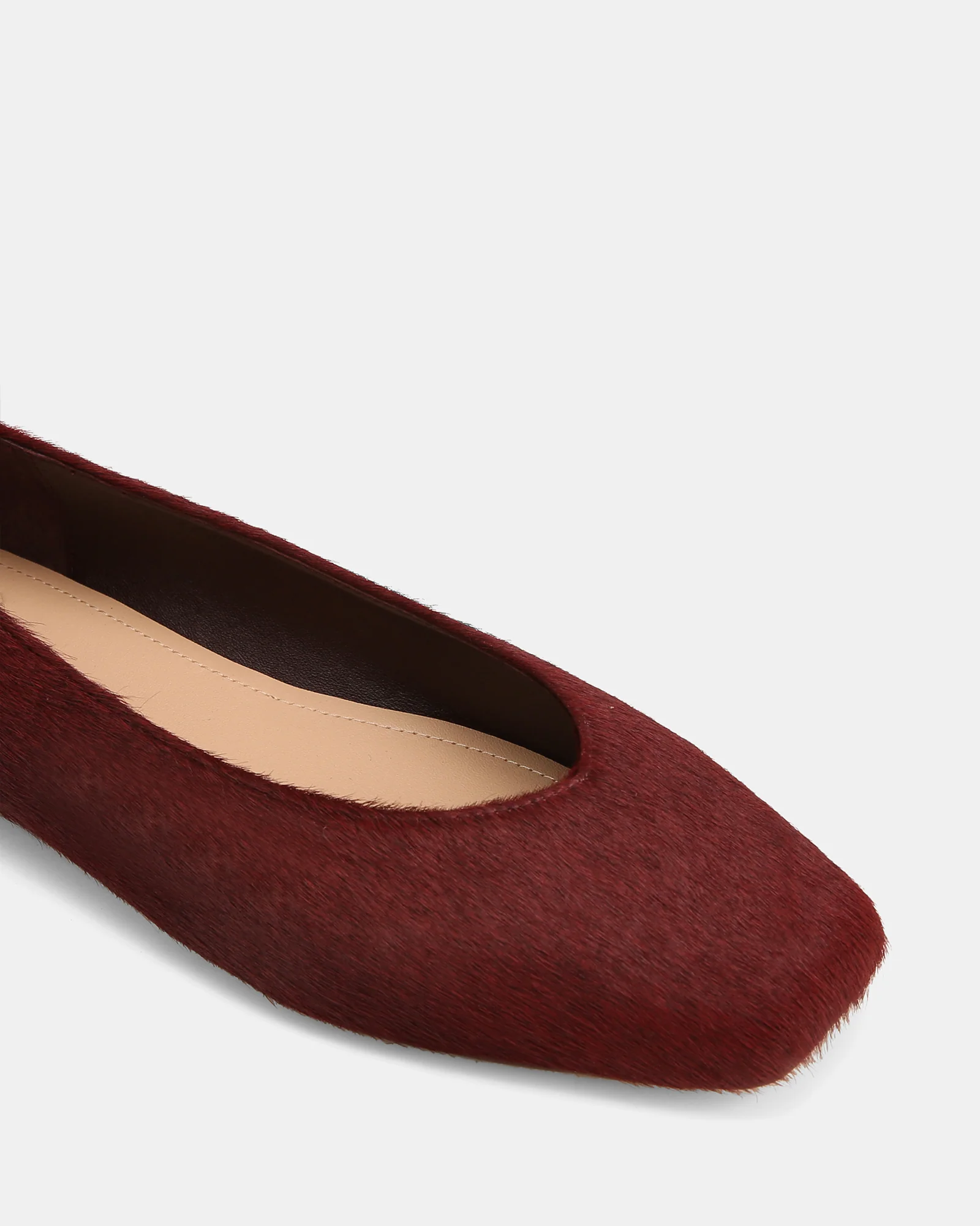 Belinda Raisin Hair-on Leather Ballet Flat - Image 4