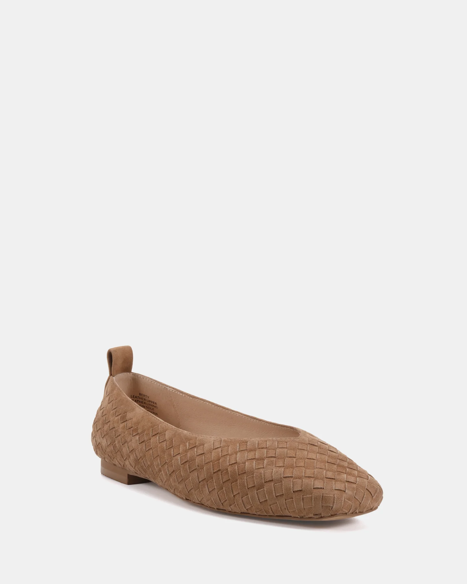 Berty Nutmeg Suede Leather Ballet Flat - Image 2