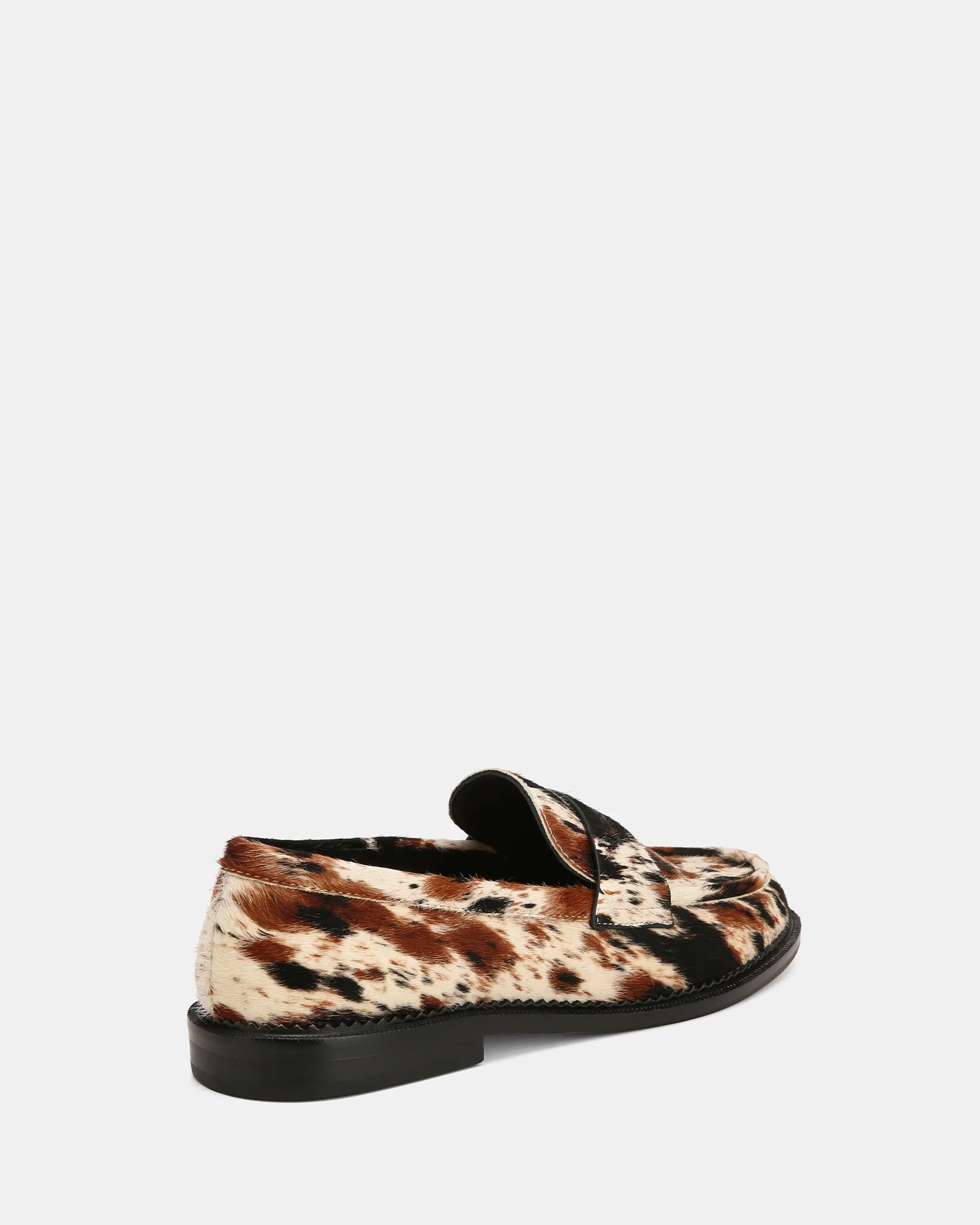 Brody Cowhide Print Leather Flat Loafers - Image 4