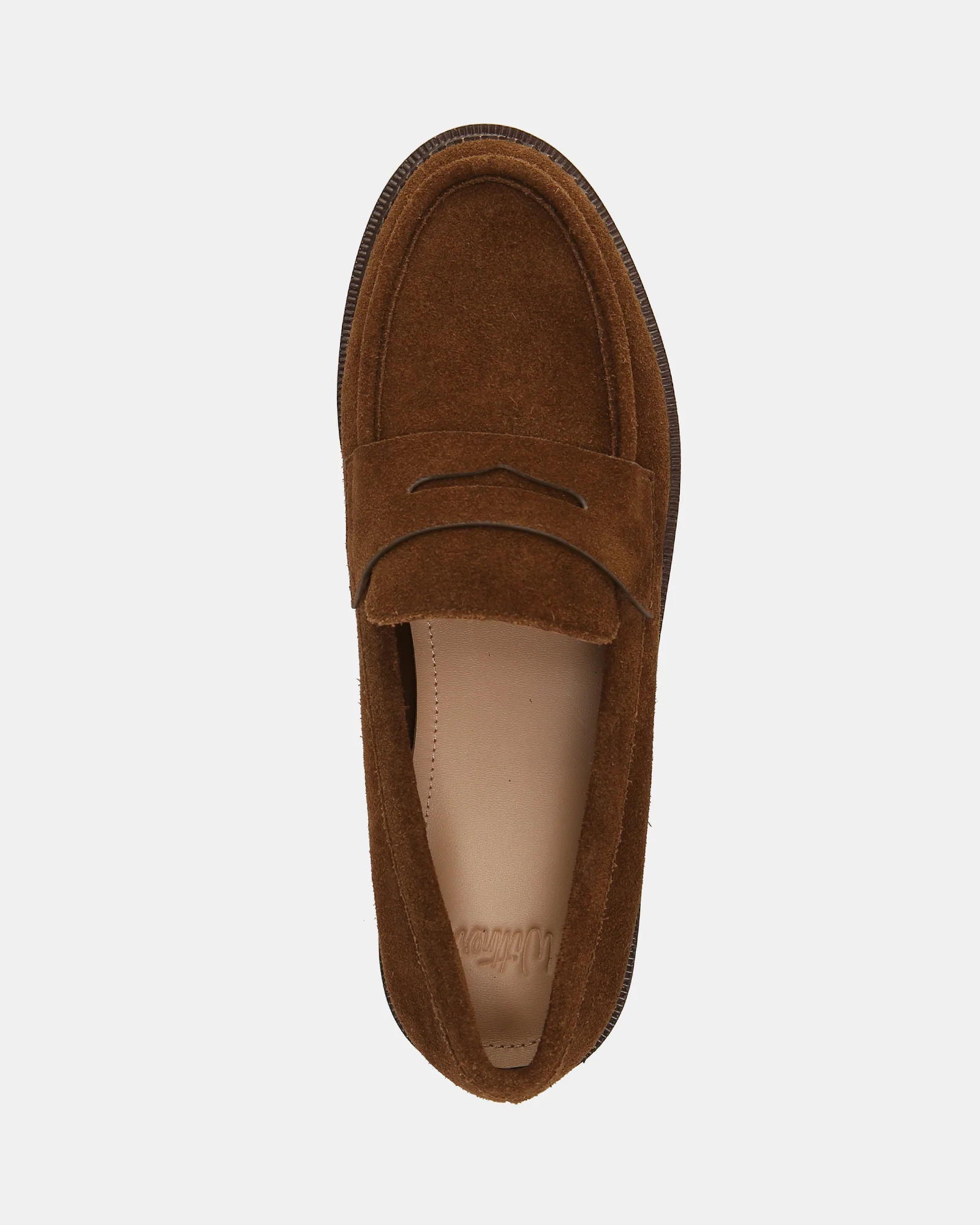 Brody Dark Brown Suede Leather Loafer - Image 5