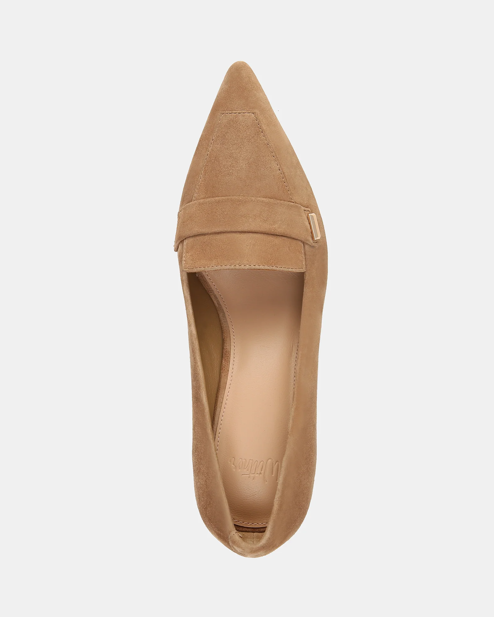 Gabby Nutmeg Suede Leather Pump - Image 5
