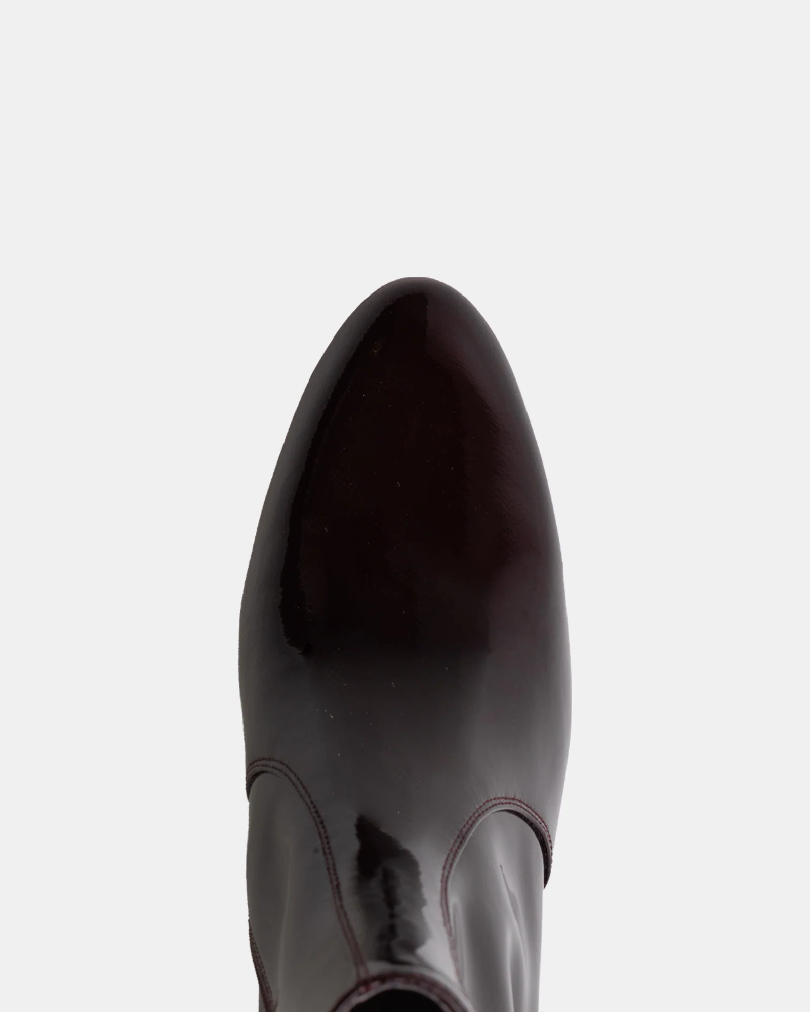 Kyrah Raisin Patent Leather Ankle Boot - Image 5