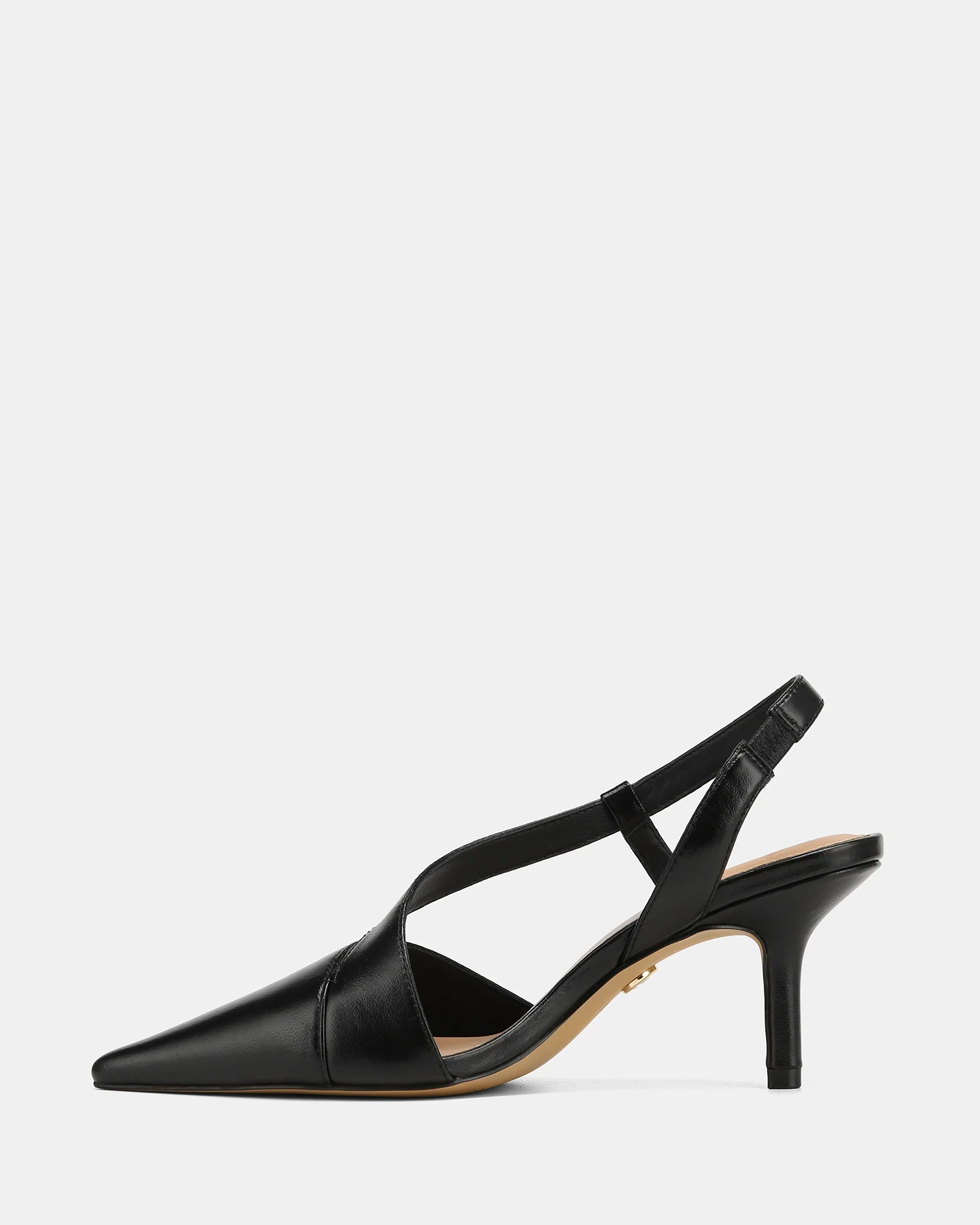 Lannie Black Leather Slingback - Image 6