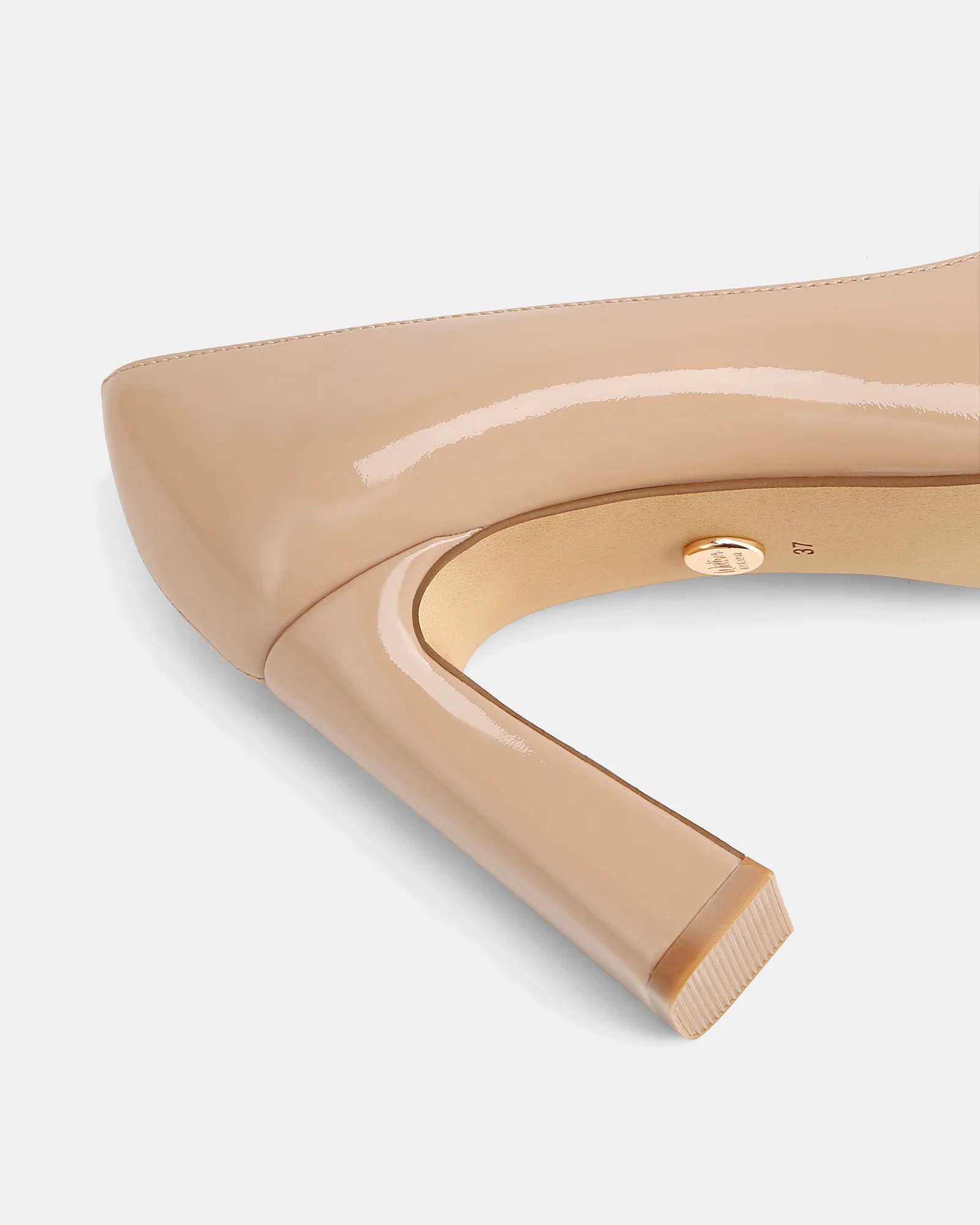 Perley Nude Patent Leather Pump - Image 3