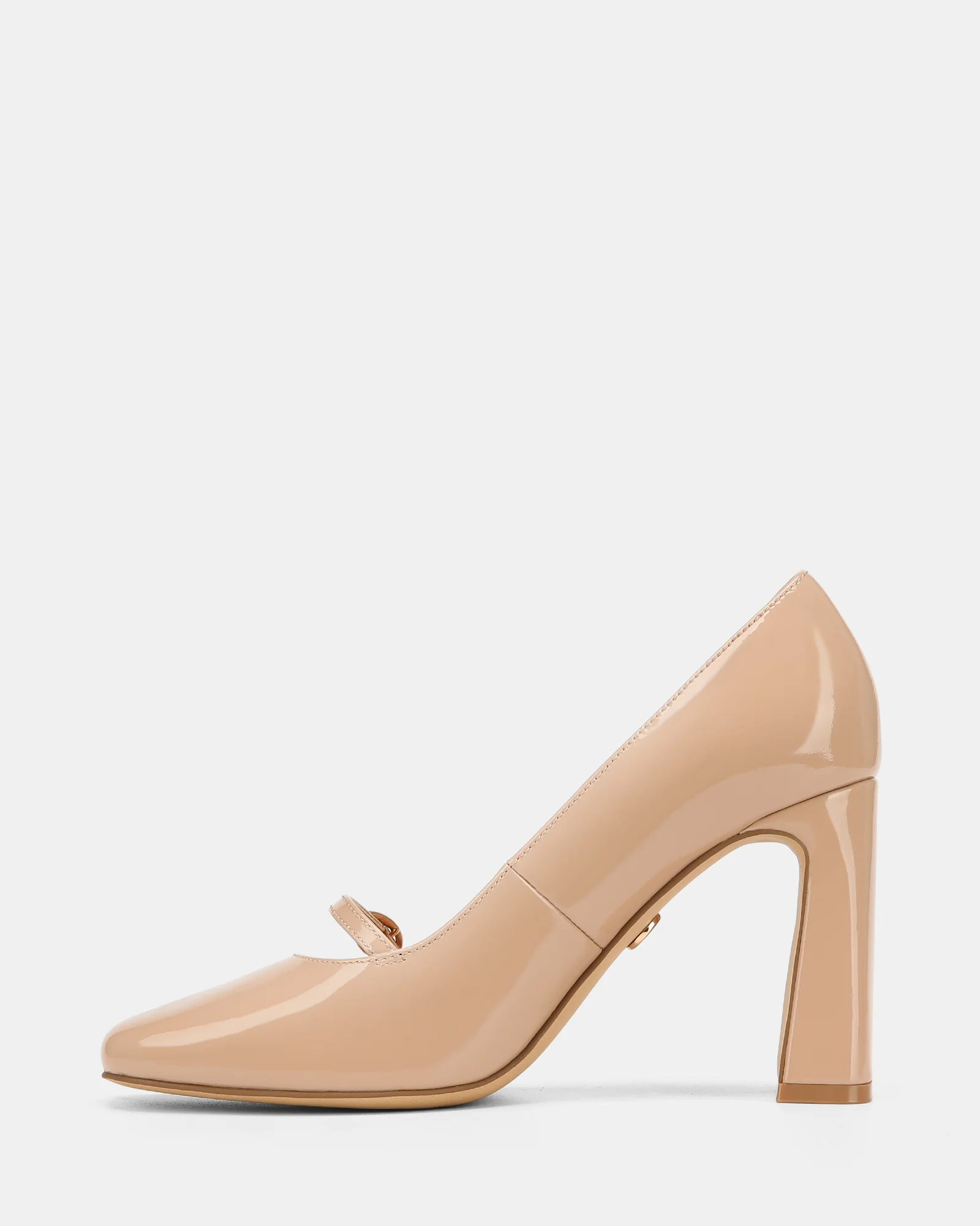 Perley Nude Patent Leather Pump - Image 6