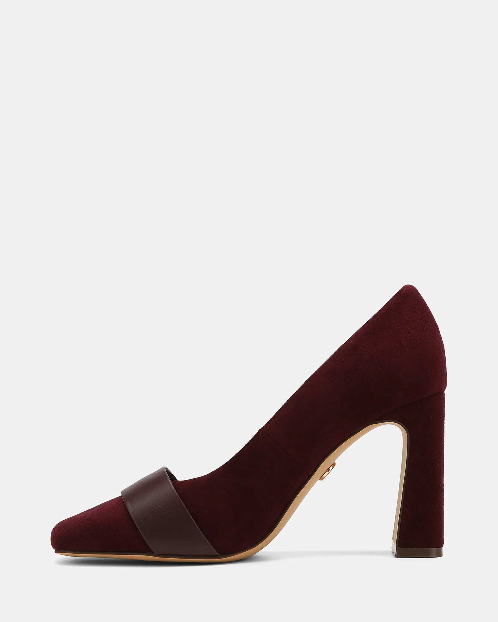 Petra Raisin Suede Leather Pump - Image 7