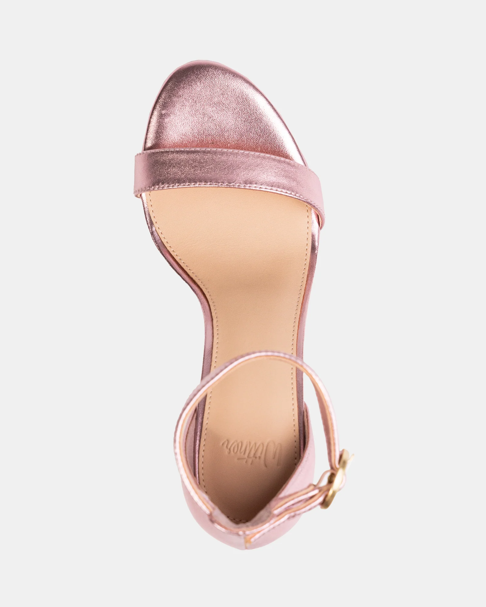 Zeze Gelato Pink Metallic Leather Stiletto Heel - Image 5